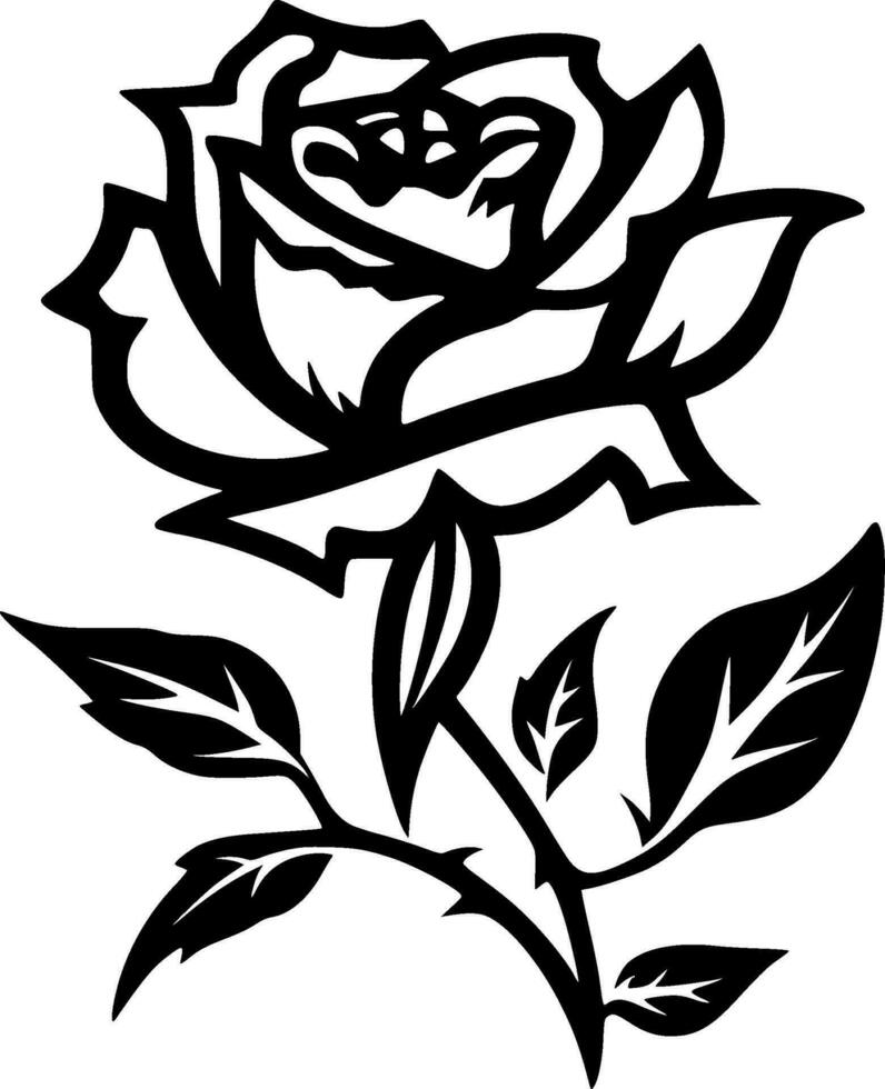 Flower - High Quality Vector Logo - Vector illustration ideal for T-shirt graphic