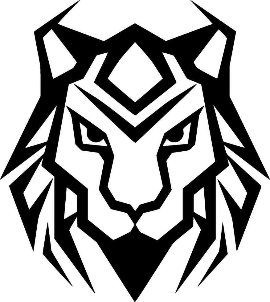 Tiger - High Quality Vector Logo - Vector illustration ideal for T-shirt graphic