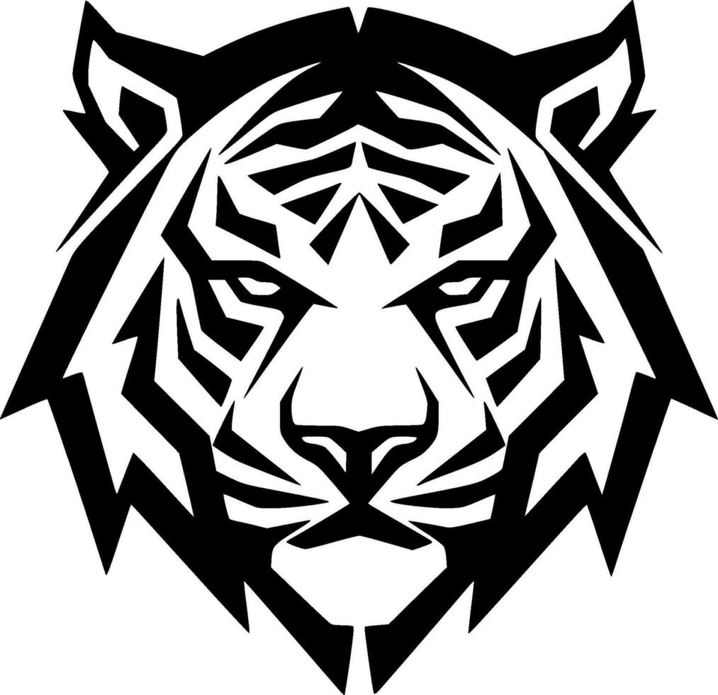 Tiger - High Quality Vector Logo - Vector illustration ideal for T-shirt graphic