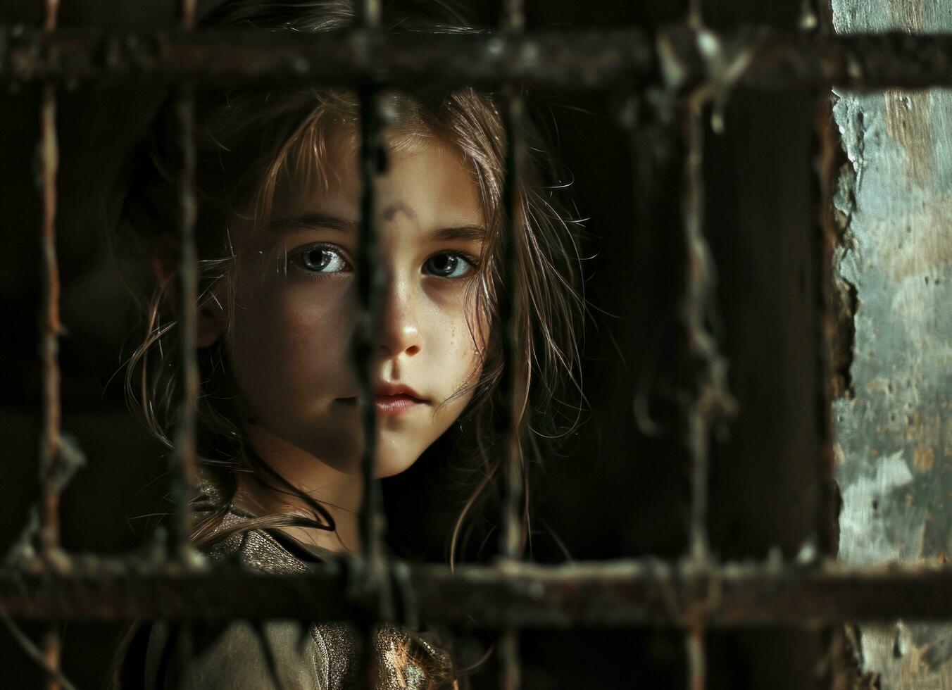 AI generated girl in shack background 35843886 Stock Photo at Vecteezy