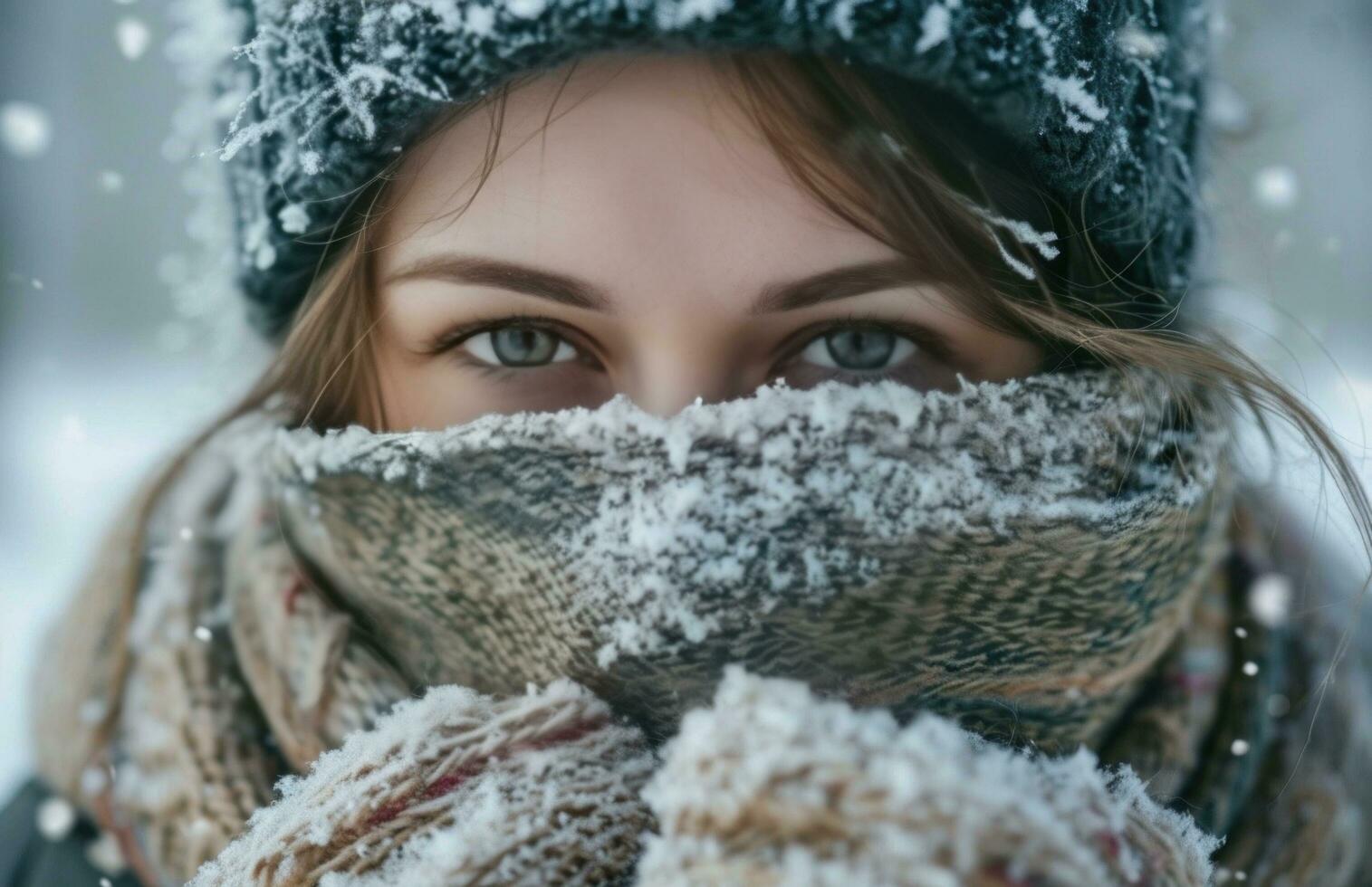 AI generated winter is here, so why do people have the flu photo