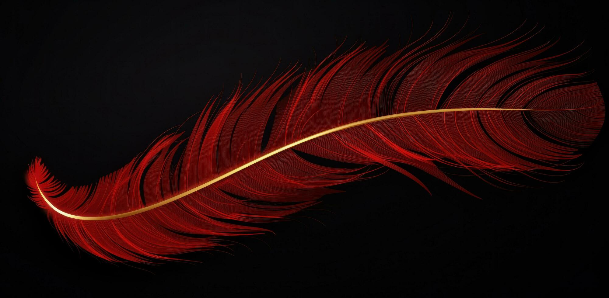 AI generated feather background hd free download photo