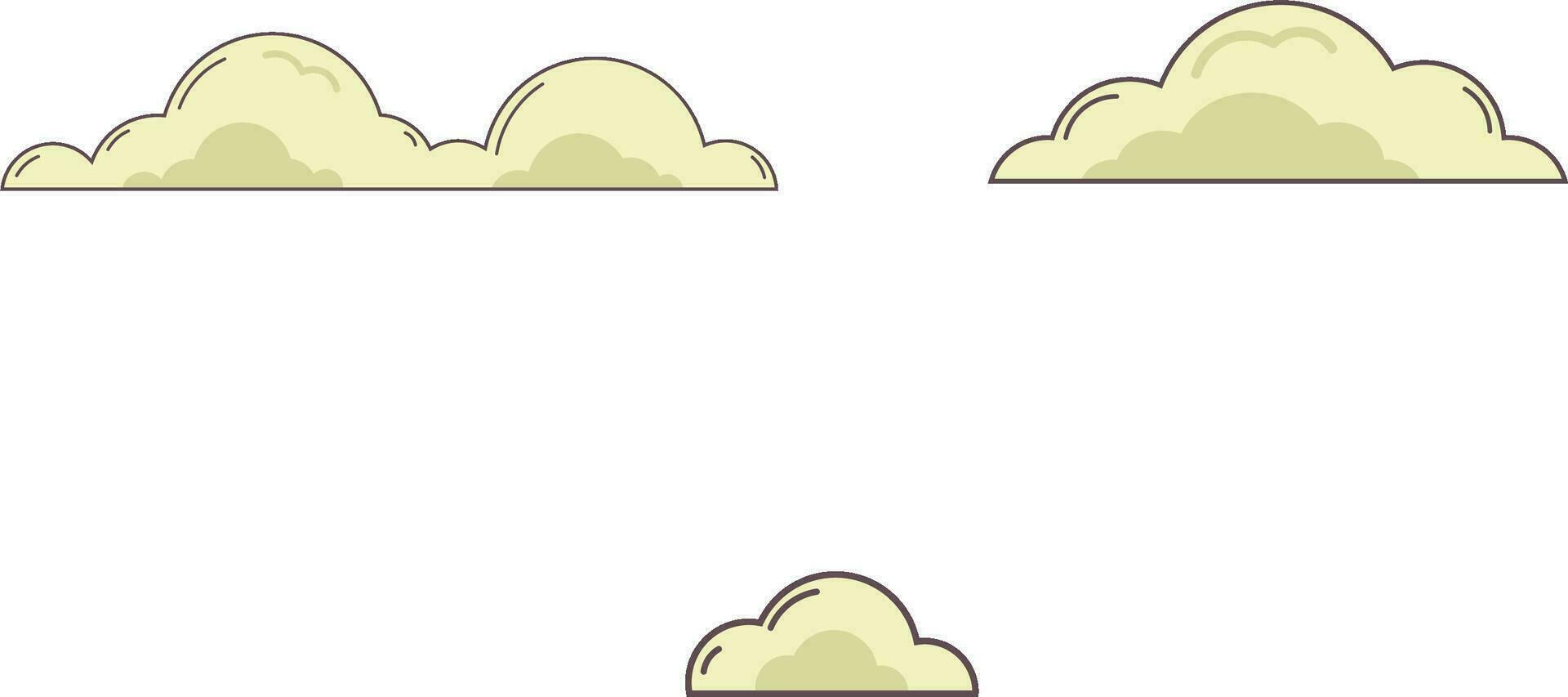 cloud cartoon cute vector