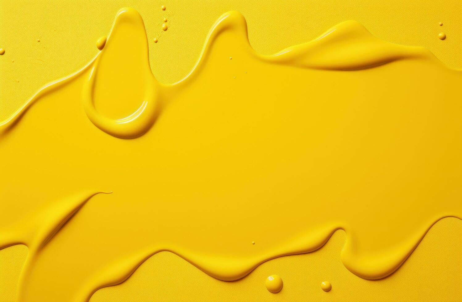 AI generated yellow paper with tears on white background, photo