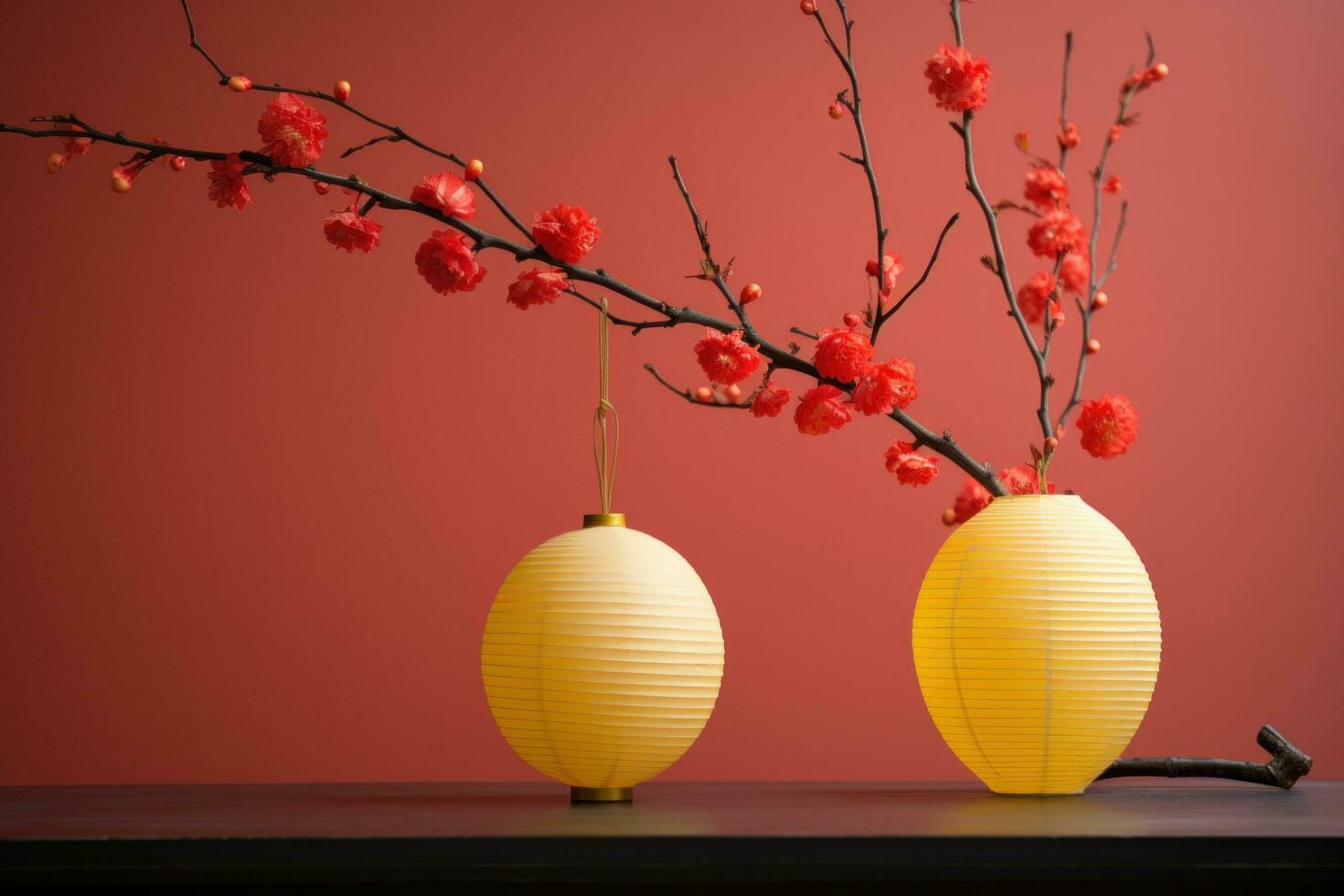 AI generated beautiful chinese chinese lantern by ashley moore photo