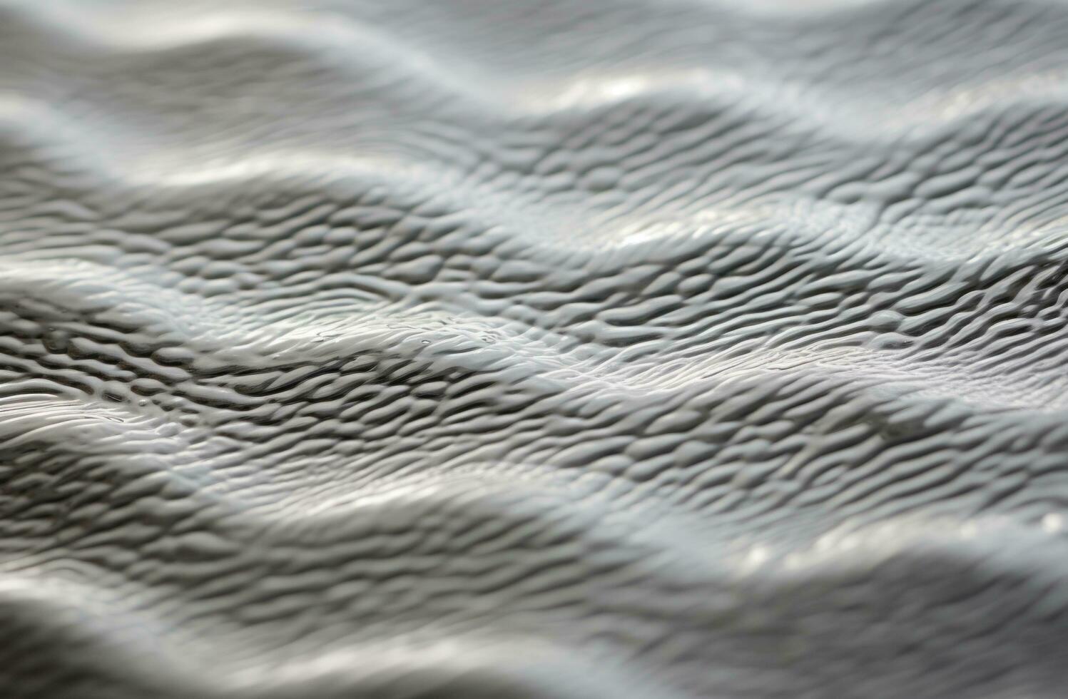 AI generated close up of clear water with ripples, photo