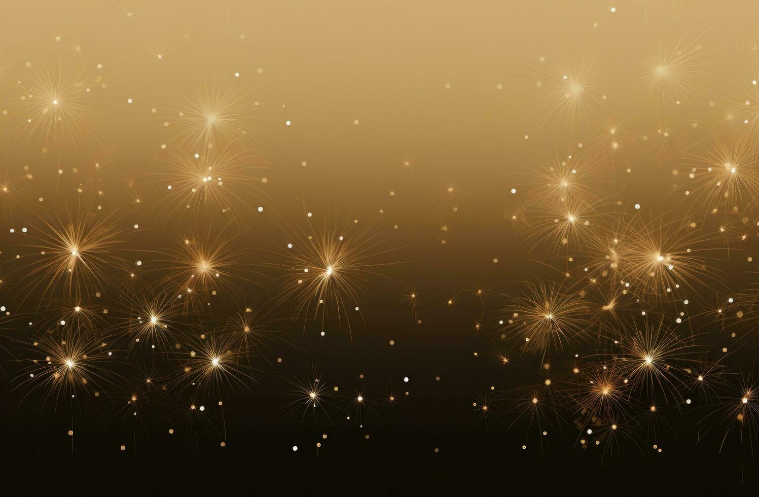 AI generated firework background that glows in the sky photo