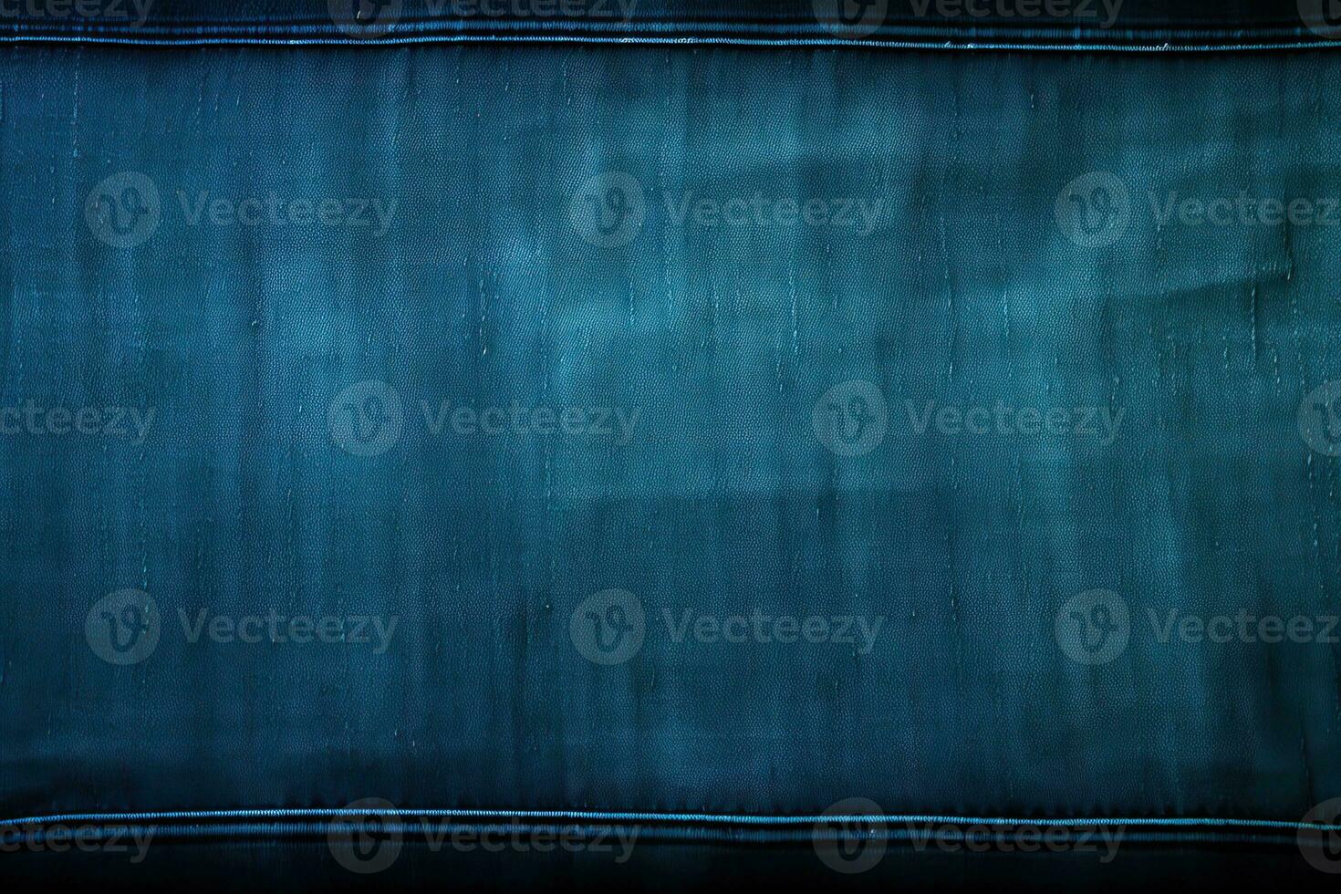 AI Generated blue denim background with stitching and pockets photo