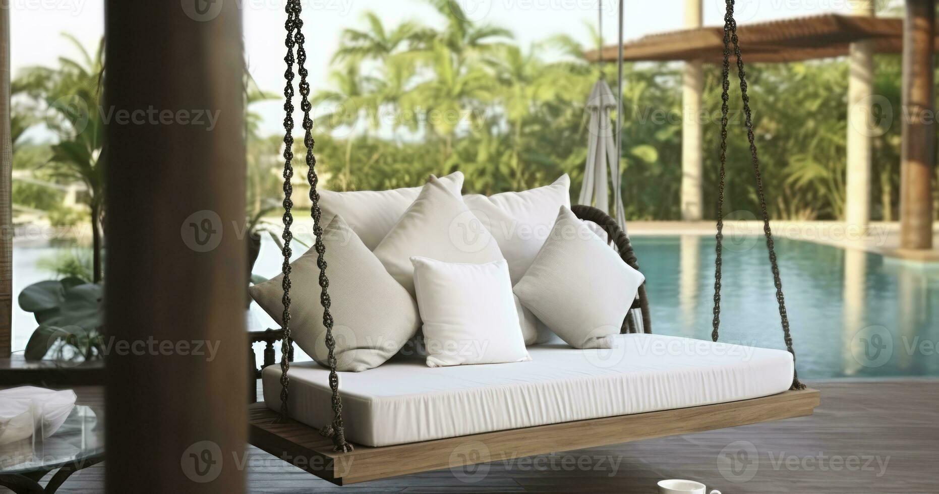 Columpio para online piscina