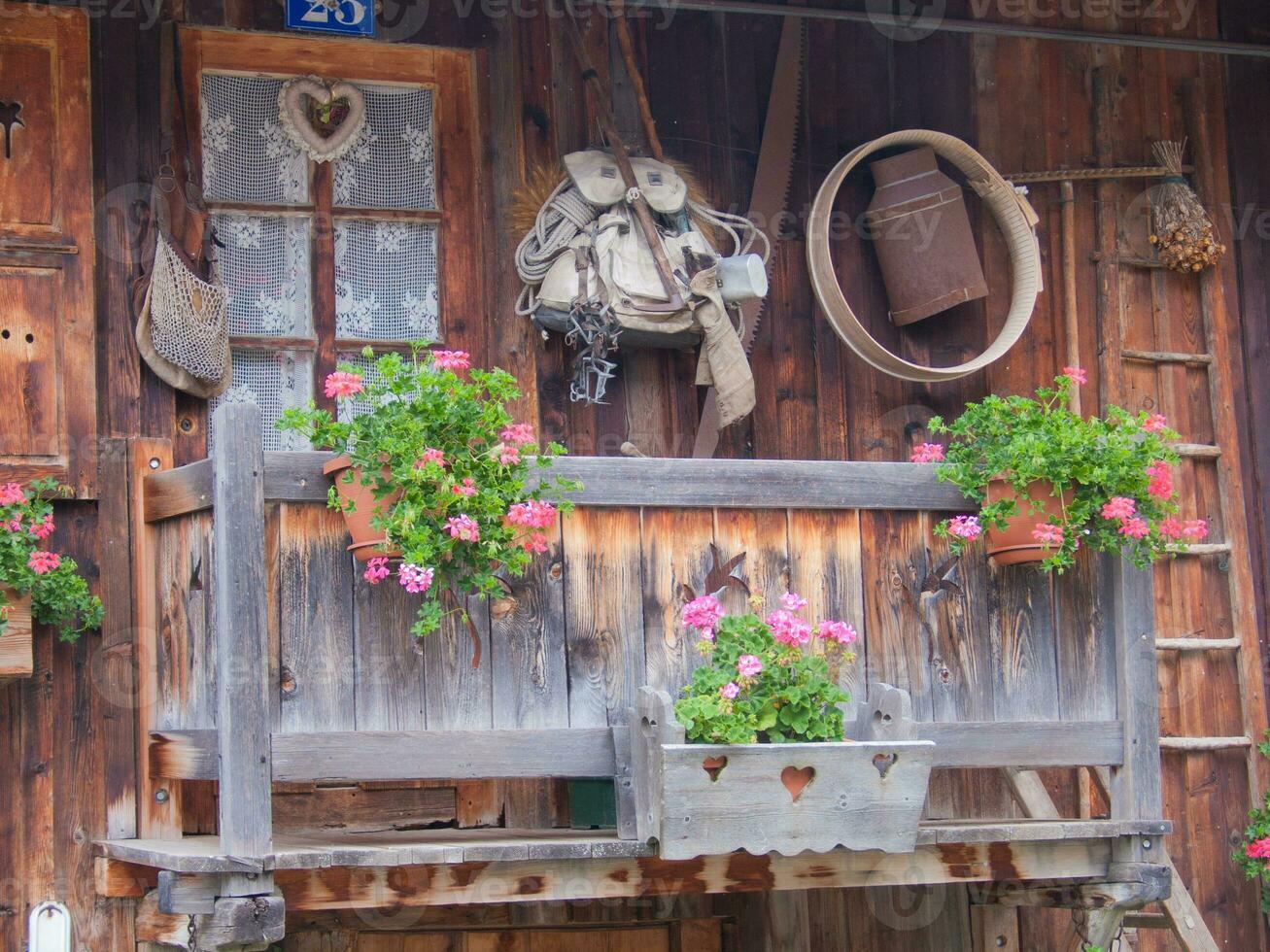 a wooden door photo