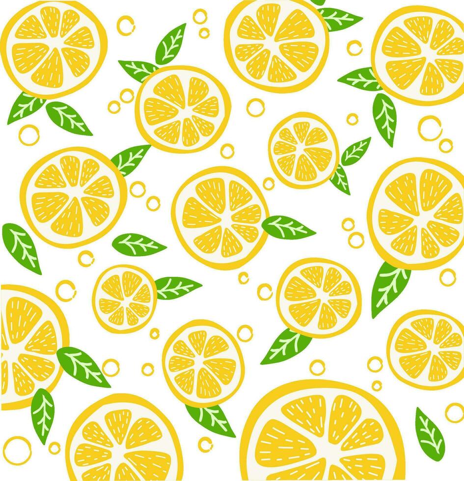 Yellow lemon fruit wallpapers and backgrounds vector