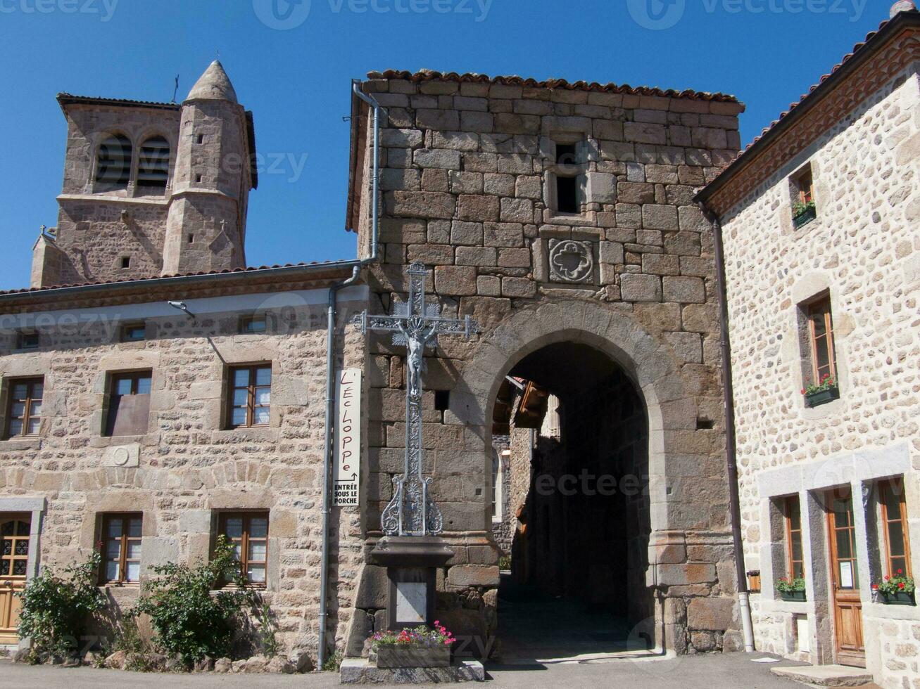 a large stone building photo