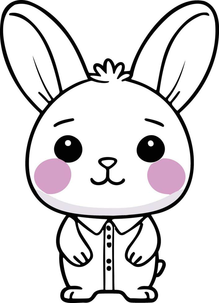 Cute Rabbit artwork vector