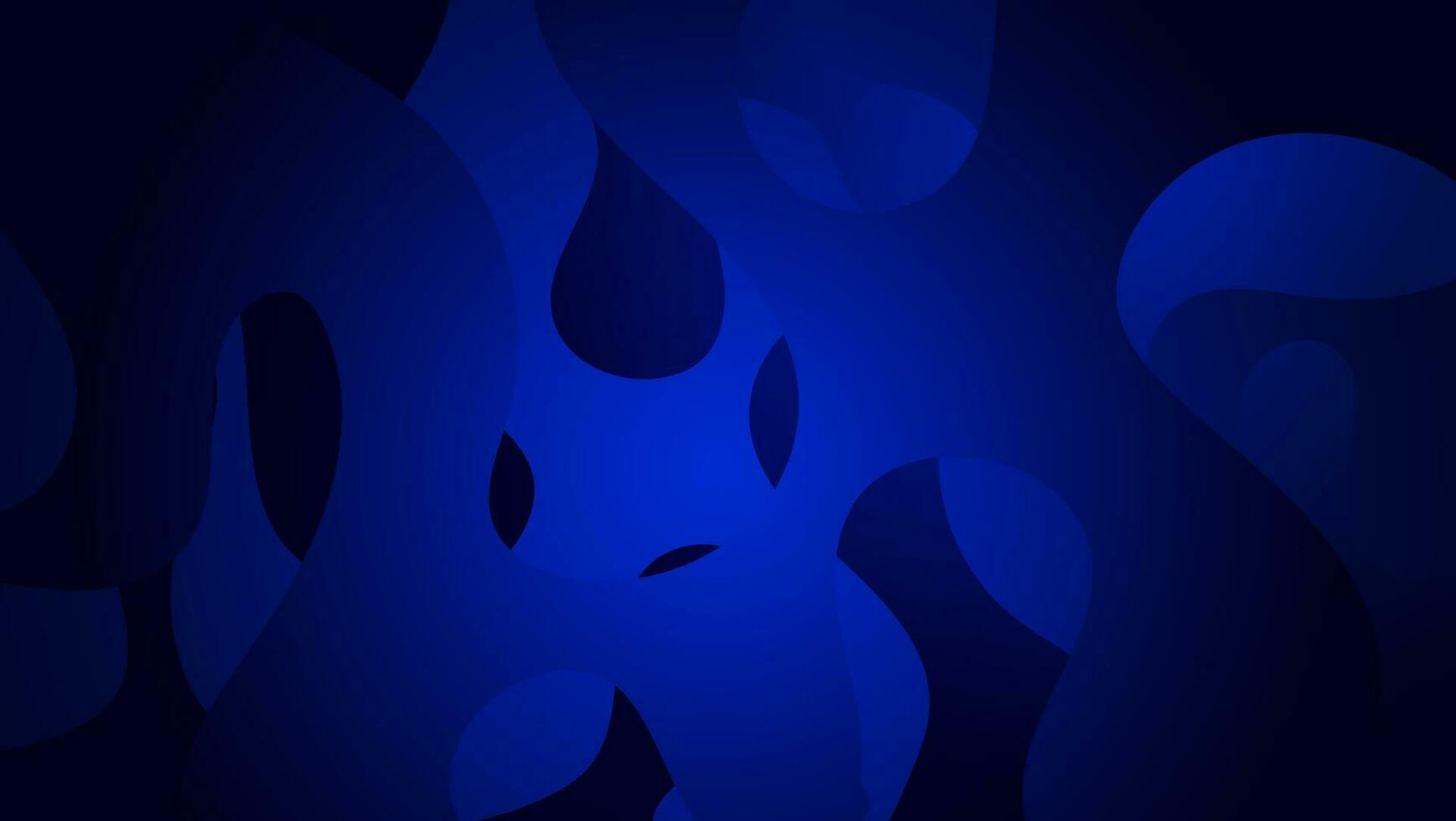 Abstract background with modern blue gradations. vector