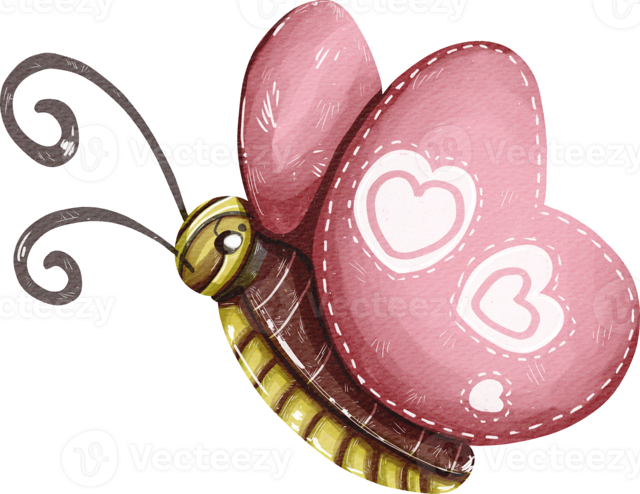 Butterfly cute watercolor. png