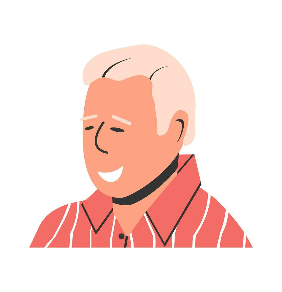 Happy Man in Casual Clothes Isolated. Young Smiling Male Character. Cheerful Boy. Guy Rejoicing or Celebrating, Positive Emotions or Success. Cartoon Flat Vector Illustration