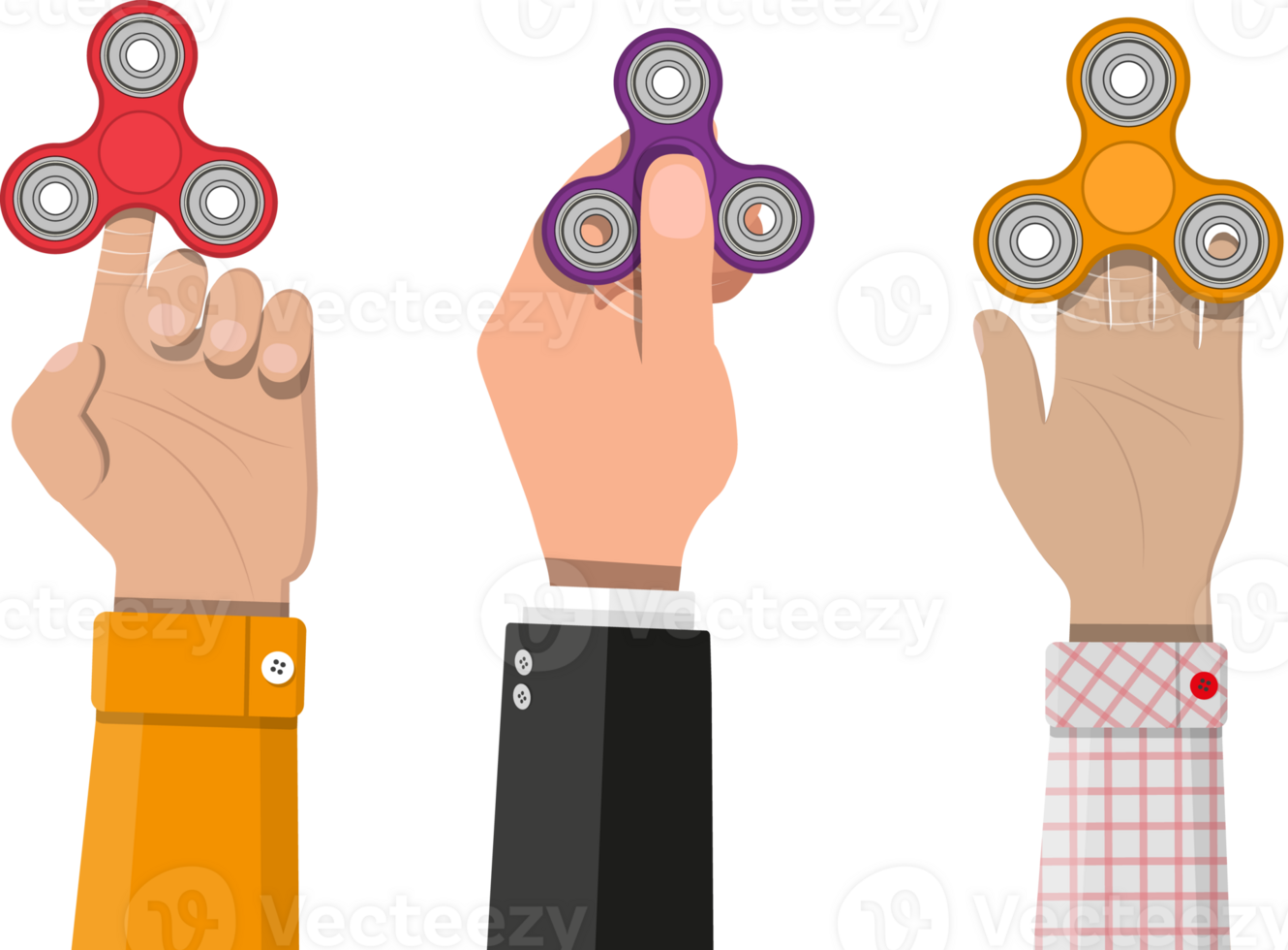 Antistress toy, fidget spinner png