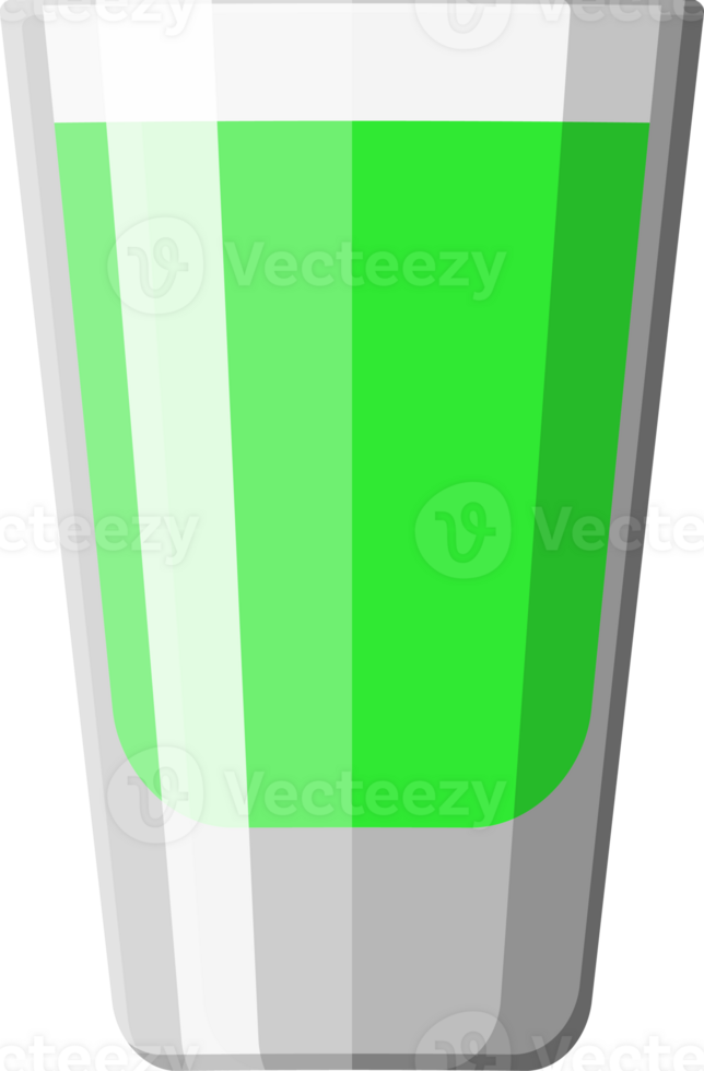 Alcohol drink in glass png