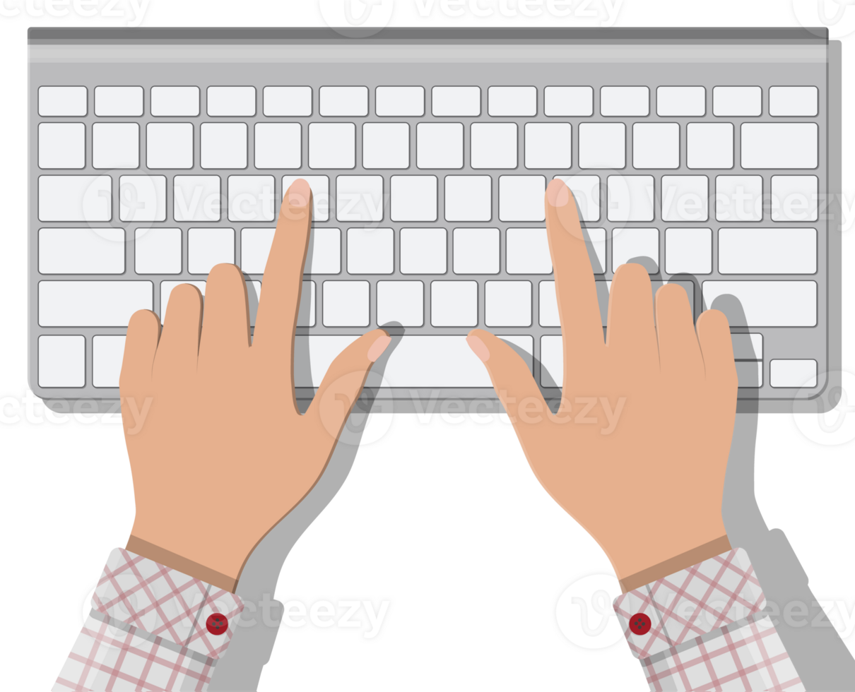 Modern computer keyboard png