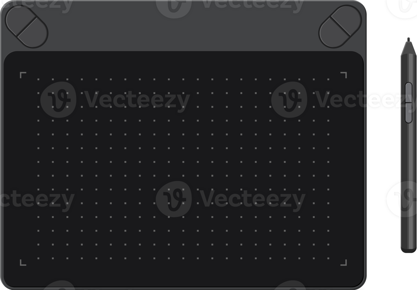 Graphic tablet, tab and pen png