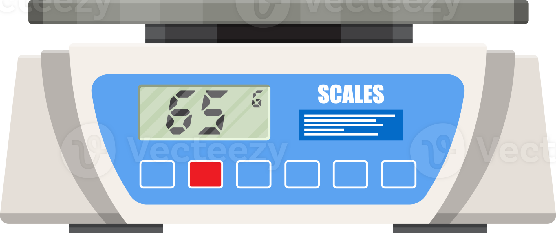 Digital kitchen or lab scales png