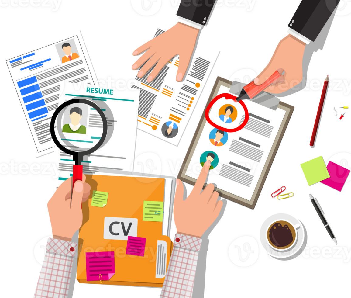 Human resources management concept png