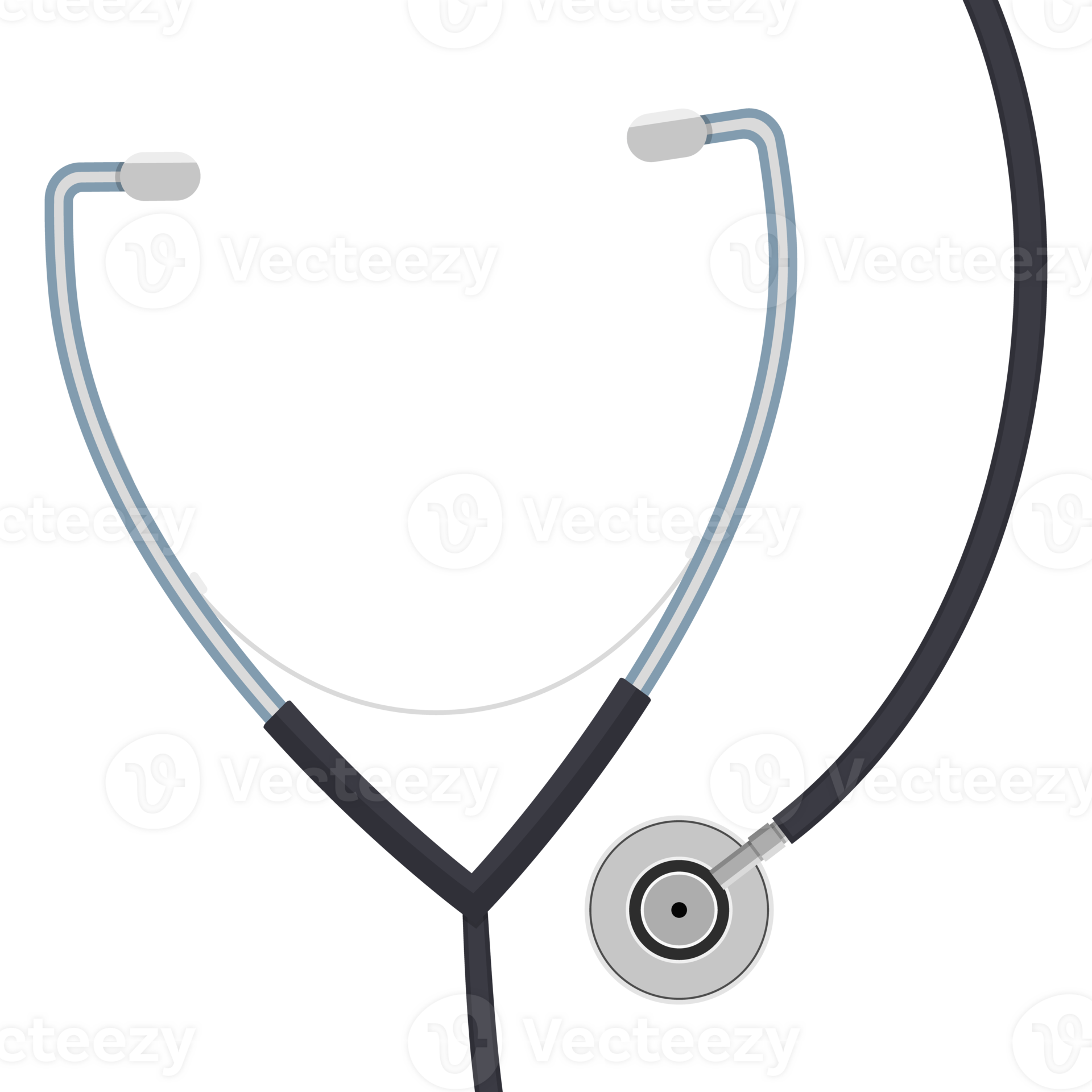 Medical stethoscope or phonendoscope 35857814 PNG
