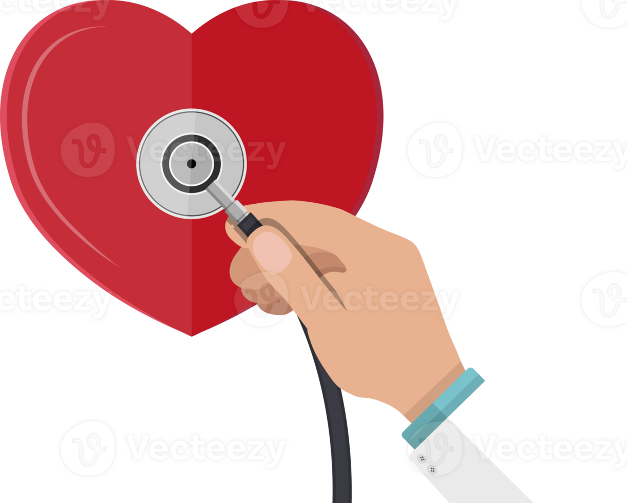 Medical stethoscope or phonendoscope png