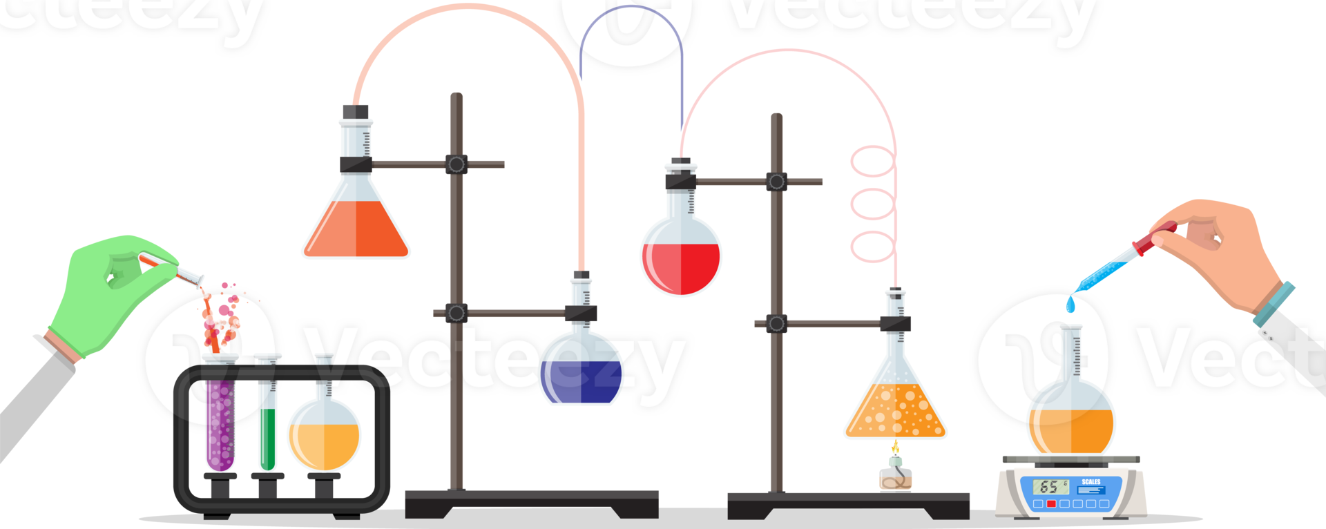 Biology science education equipment png