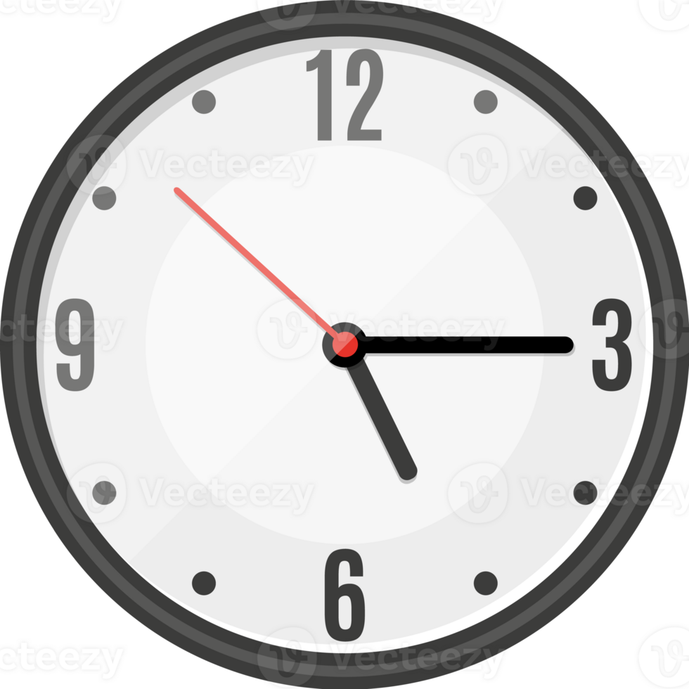 Simple wall clock png