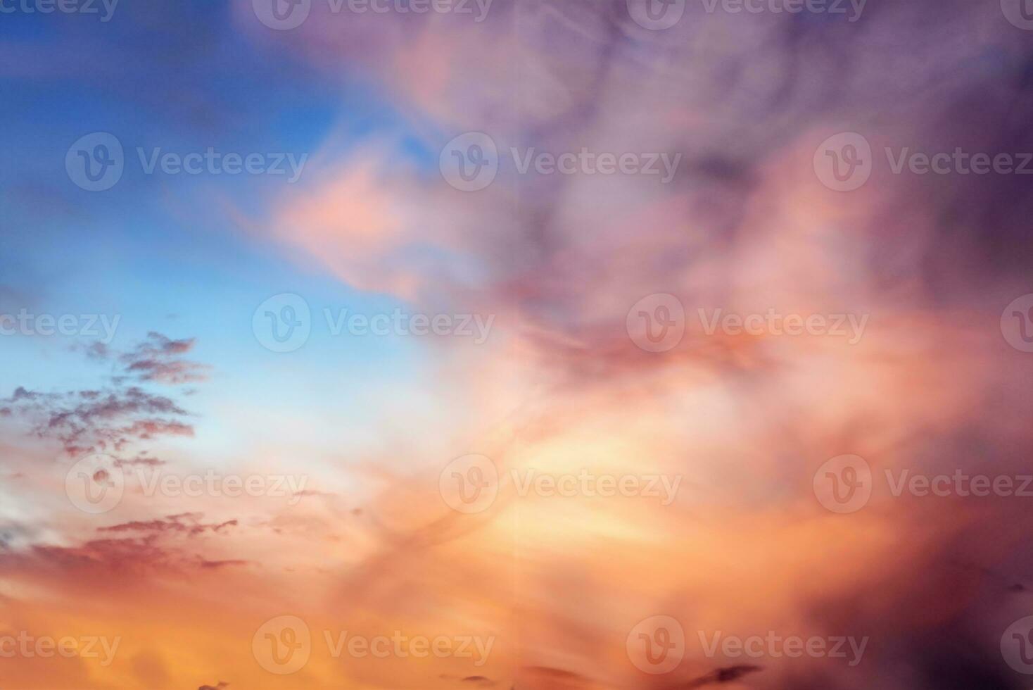 Violet sky cloud beautiful nature texture abstract background photo