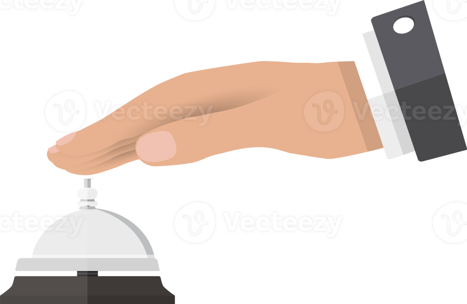 Reception service bell png