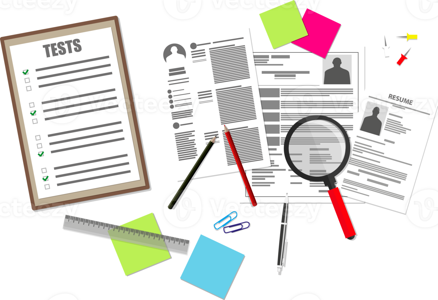 Human resources management concept png