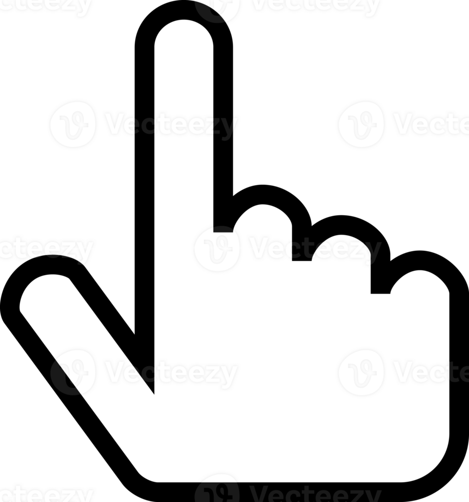 cursor pointer symbol png