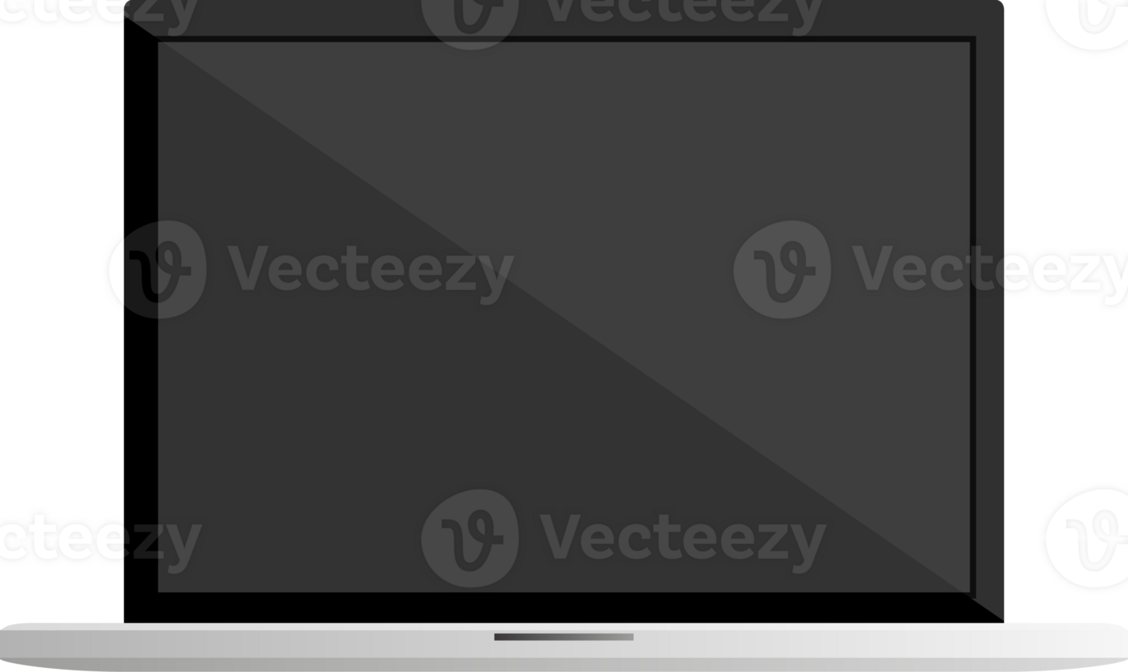 Laptop computer isolated png