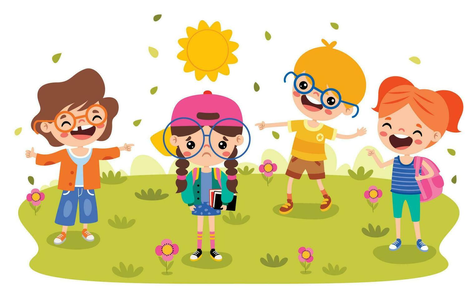 Stop Bullying And Social Pressure vector
