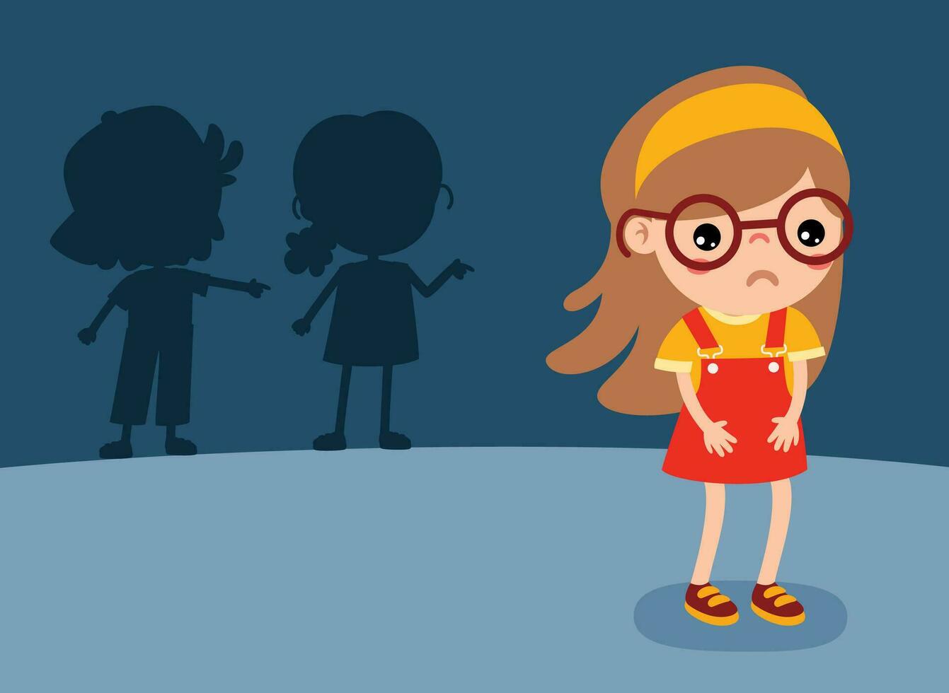 Stop Bullying And Social Pressure vector