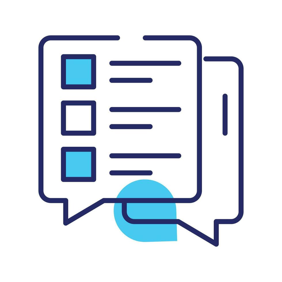 An icon of digital checklist in modern style, ready to use vectors