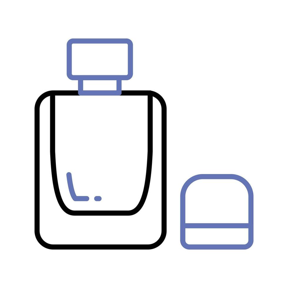 escalable icono de perfume, único vector de fragancia botella