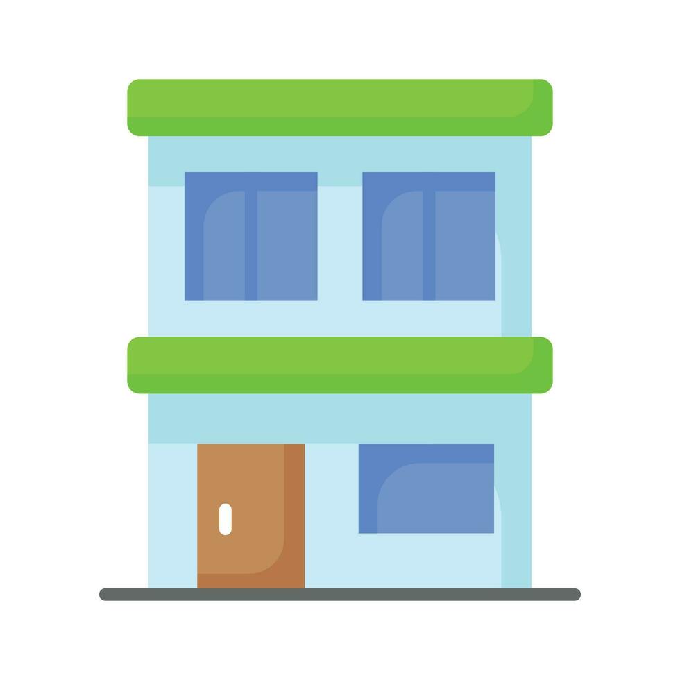 Check this carefully crafted icon of office building, hotel building, residential building vector