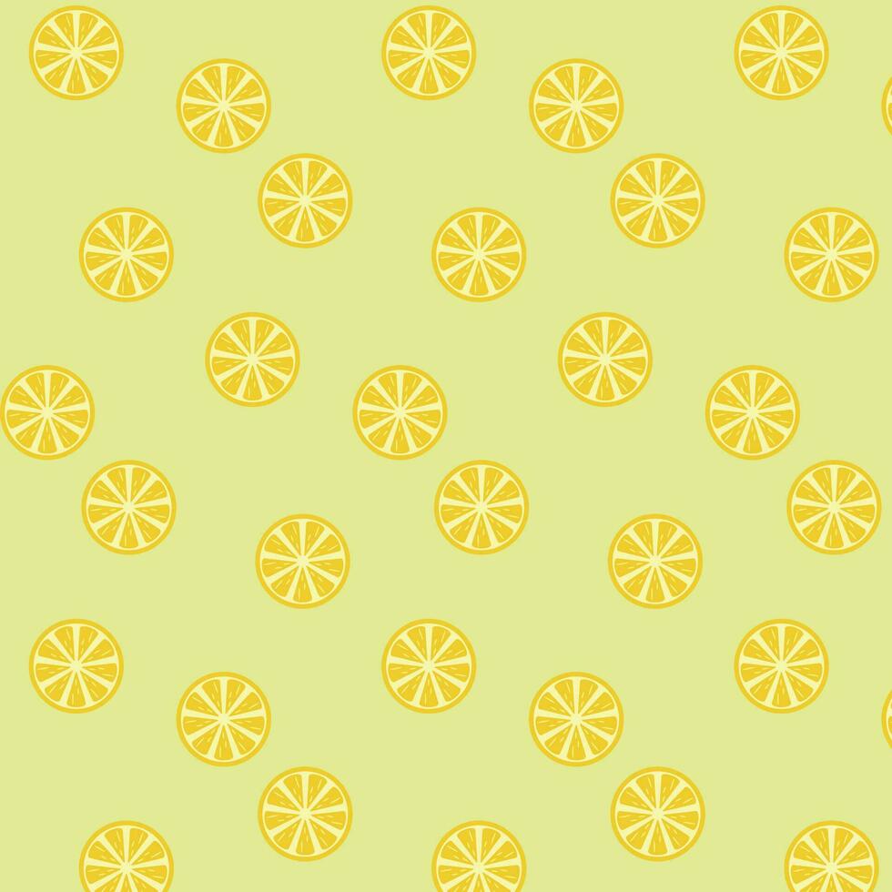 Lemon fruit pattern design vector