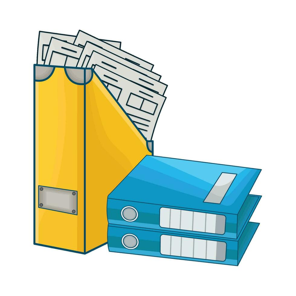 illustration of folder vector