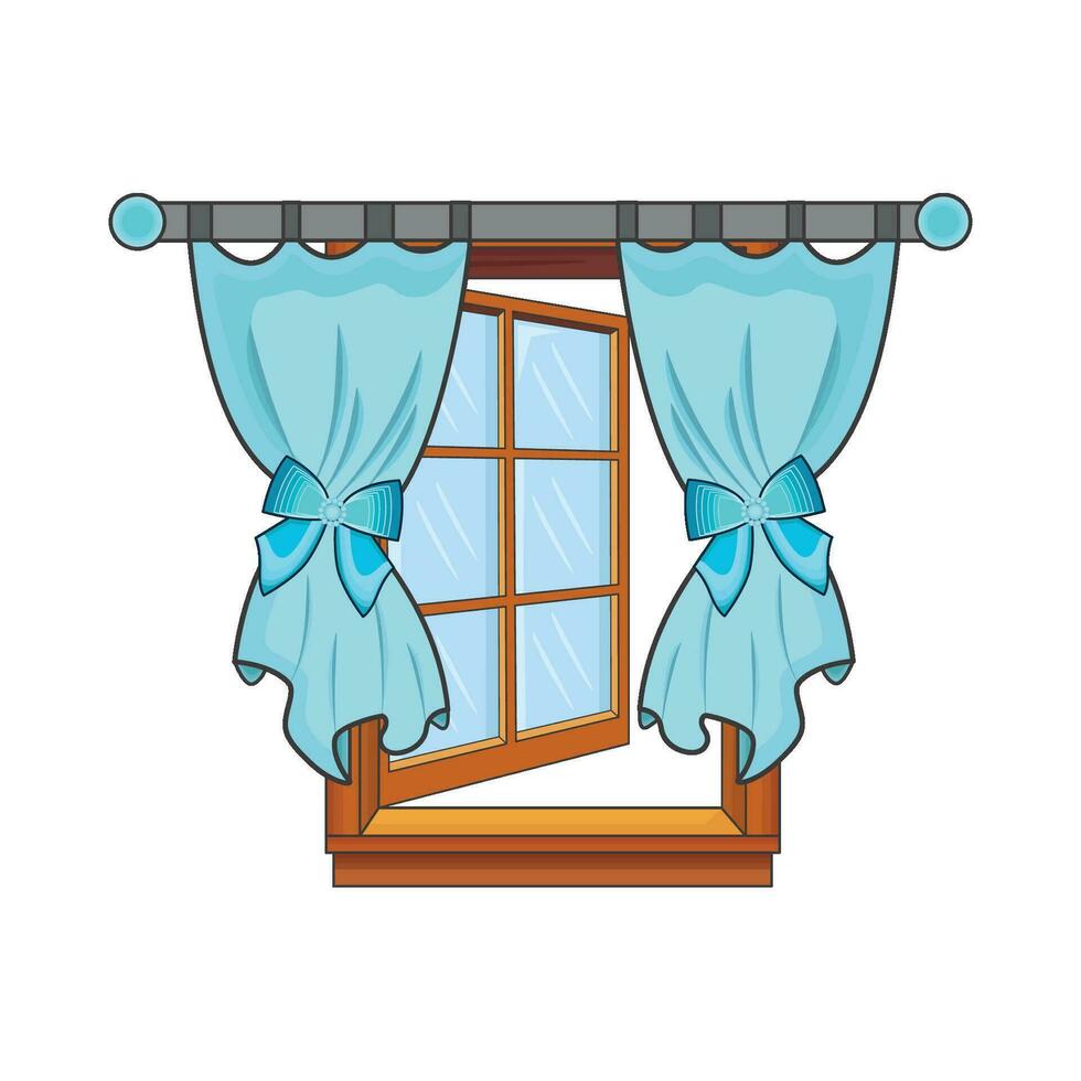 ilustración de ventana vector