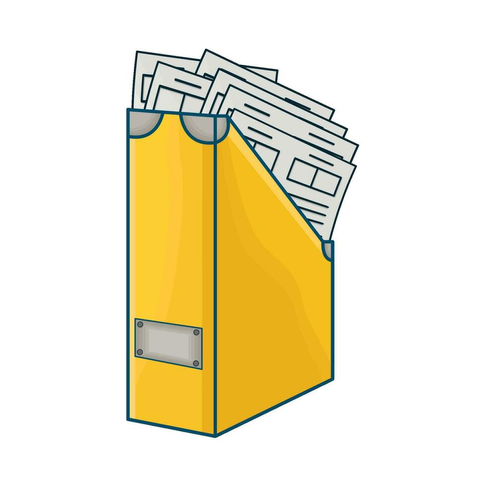 illustration of folder vector