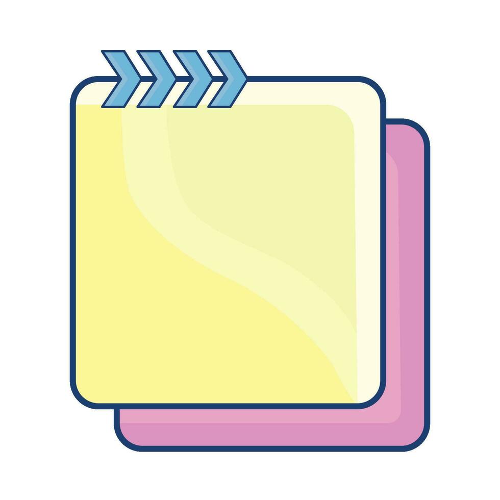 illustration of memo vector