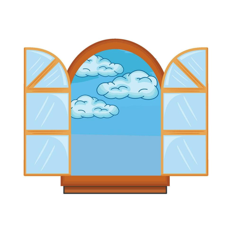 illustration of window vector