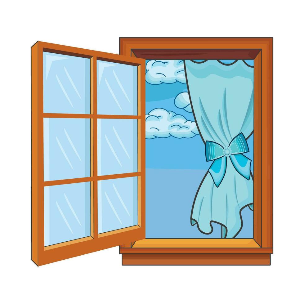 illustration of window vector