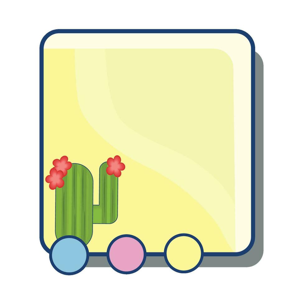 illustration of text box vector