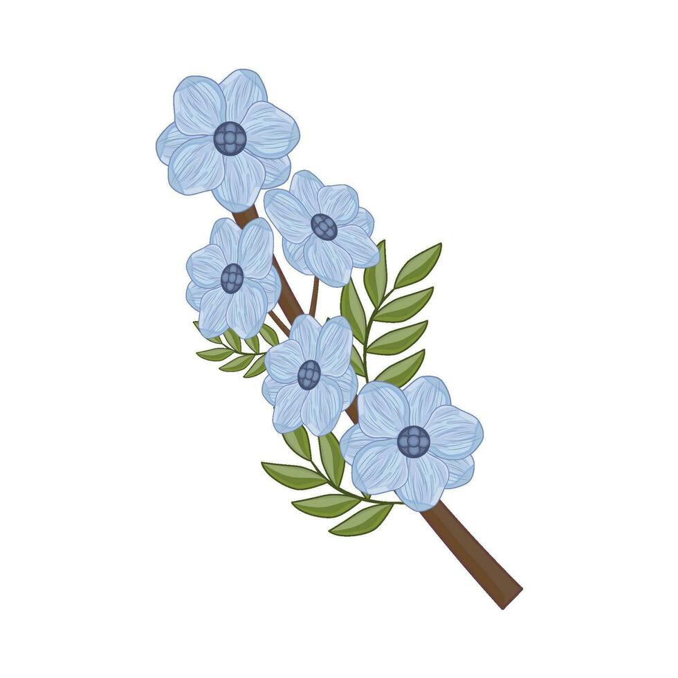 ilustración de flor vector