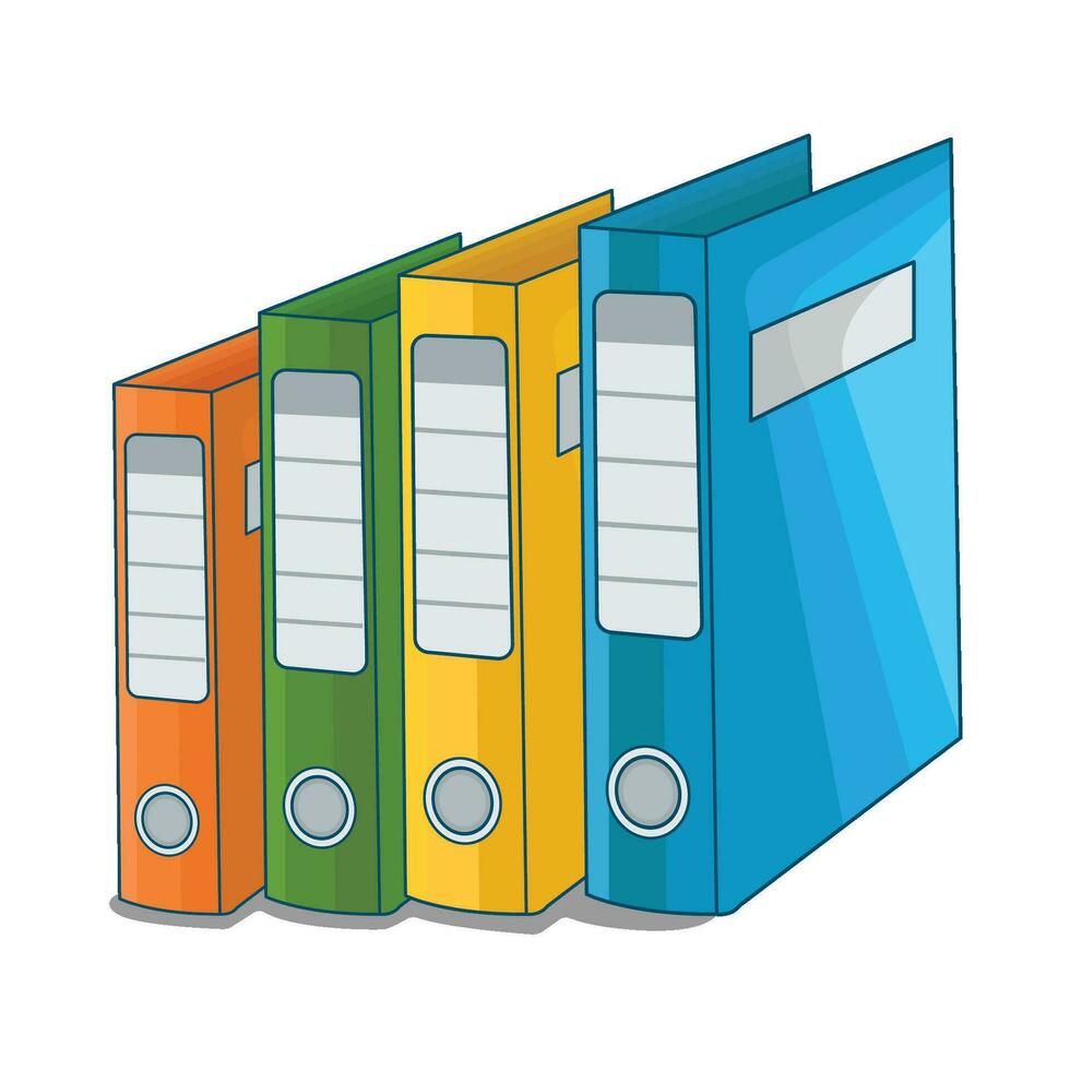 illustration of folder vector